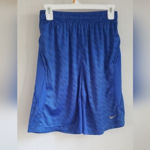 Mens blue athletic shorts
